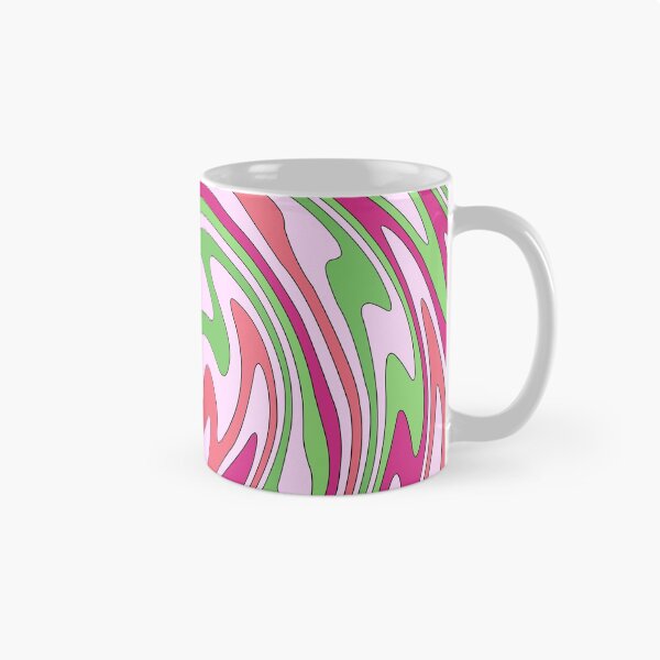 Item preview, Watermelon Inspired Marbled Swirl in Green and Pink designed and sold by CatharticTick.