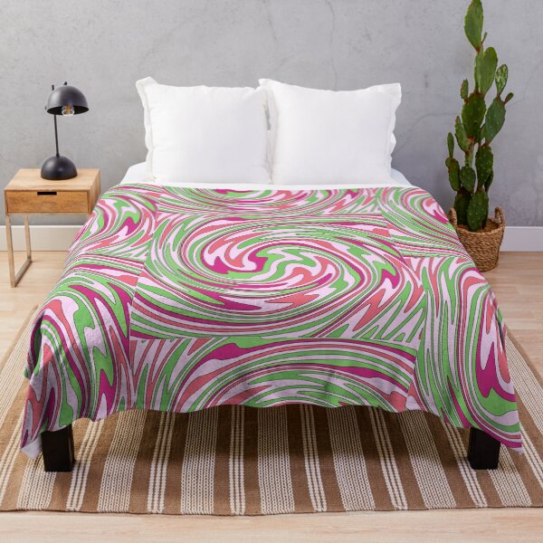 Item preview, Watermelon Inspired Marbled Swirl in Green and Pink designed and sold by CatharticTick.