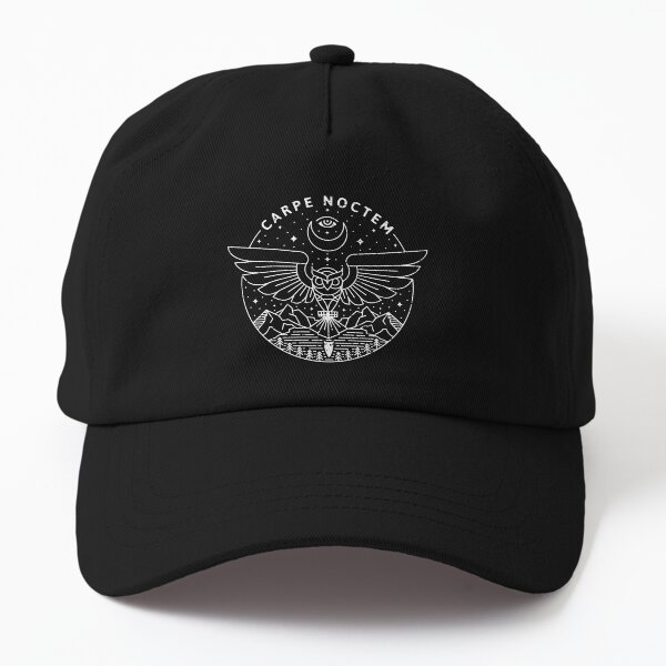 Carpe Noctem / White Dad Hat