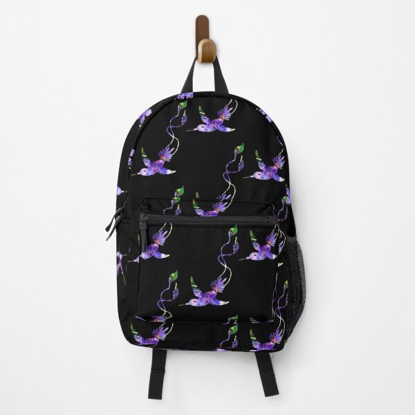 Item preview, Spirit world of magic purple dreams abstract hummingbird designed and sold by TitaCris.