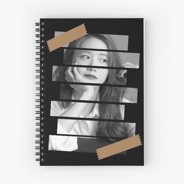 Item preview, Im Yoonah Girls Generation SNSD YOONA Korean Kpop Monochrome Stripe Design designed and sold by Piosenka Art.