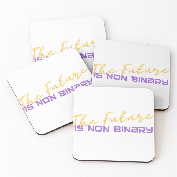 Item preview, the future is non binary  designed and sold by DomZo.