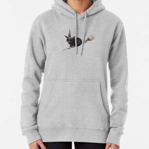 Flight of the Witch Bunnies Pullover Hoodie