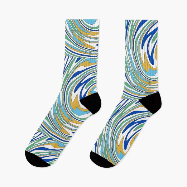 Item preview, Beach Inspired Marbled Swirl in Teal, Cobalt and Sand designed and sold by CatharticTick.