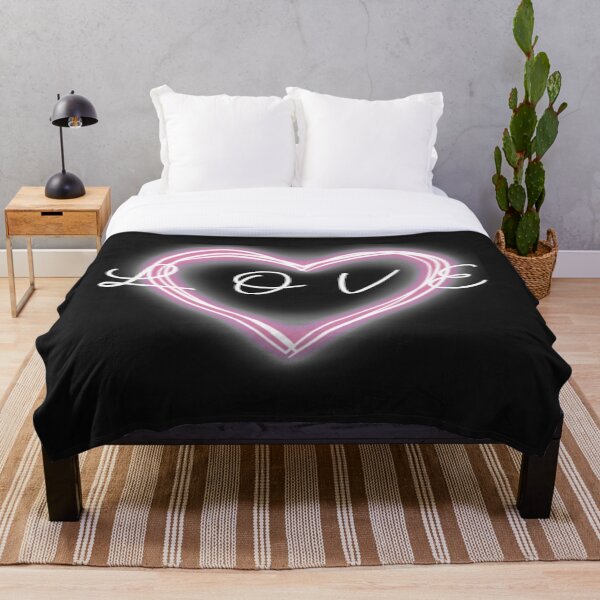 Artikelvorschau, Rosa Neon LIEBE entworfen und verkauft von Only4sometimes.