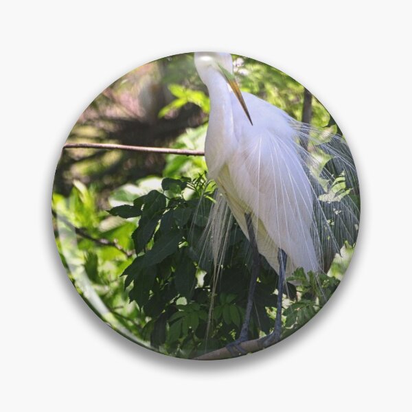 Item preview, Great Egret Plumage Vertical designed and sold by LisaWootenPhoto.