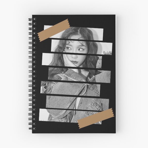 Item preview, Kim Tae yeon Girls Generation SNSD Taeyeon Korean Kpop Monochrome Stripe Design designed and sold by Piosenka Art.