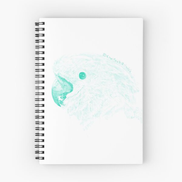 Item preview, Umbrella Cockatoo Drawing designed and sold by Caroline Chatfield.