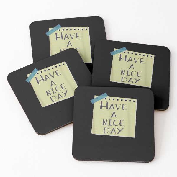 Item preview, Thank You Have A Nice Day Note Happy Face  designed and sold by tashiav.