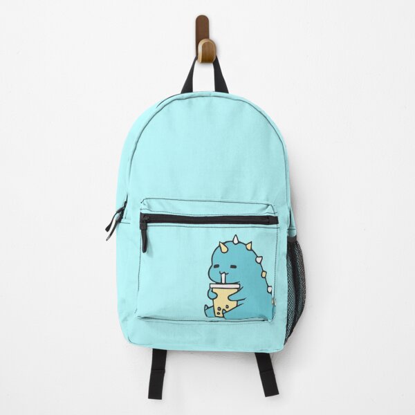 Item preview, Cute Lil Blue Dinosaur Drinks Coffee  designed and sold by Artbysaeme.