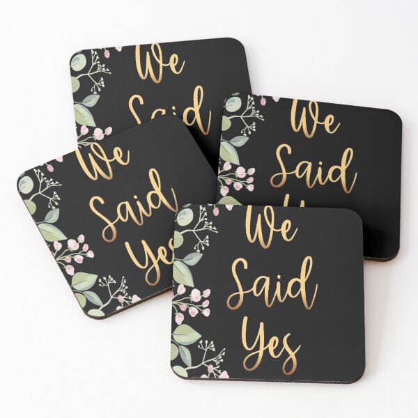 Item preview, Bride Crew, Groom Crew, Happily Ever After, We Said Yes designed and sold by DiensDesign.