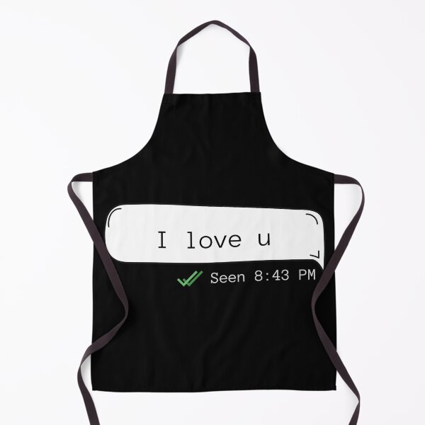 Item preview, I Love u, seen 8:43 PM designed and sold by springflow.