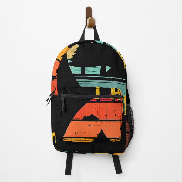 Item preview, Retro Vintage Mountains I Hate Pulling Out Funny Camping designed and sold by tashiav.