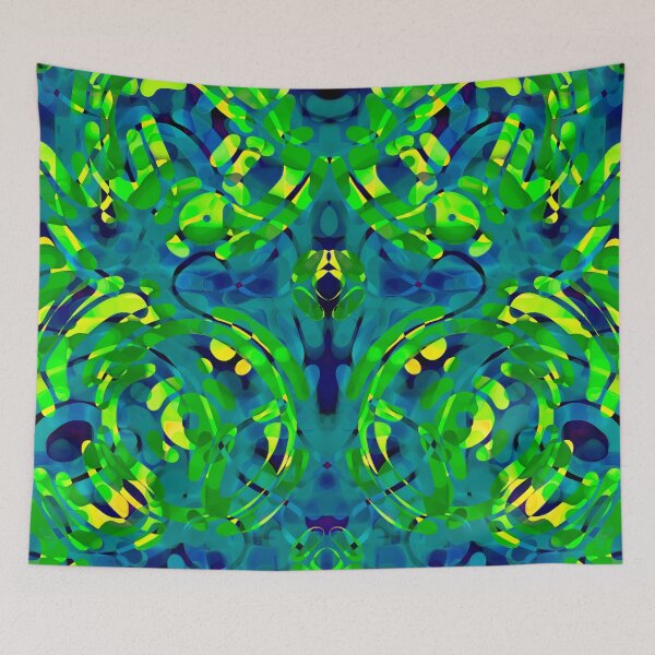 Item preview, Jungle glitch - abstract pattern designed and sold by Xdelacra.