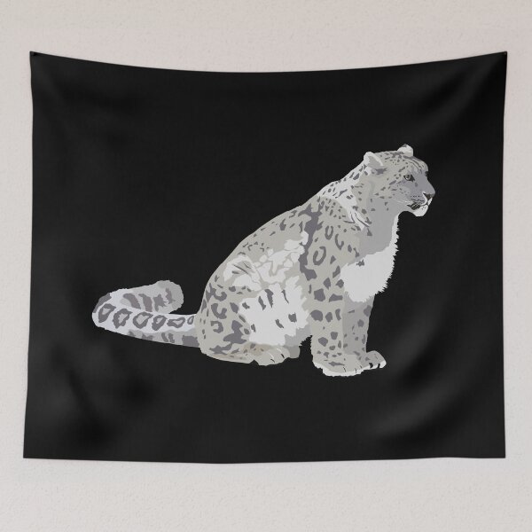 Item preview, Snow Leopard Wild Cat designed and sold by NorseTech.