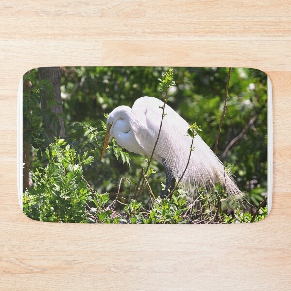 Item preview, Great Egret Nesting designed and sold by LisaWootenPhoto.