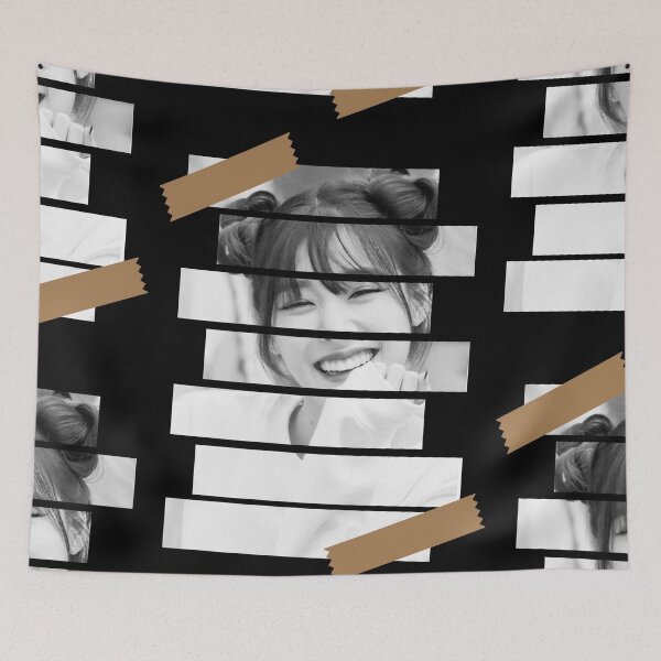 Item preview, Tiffany Young Girls Generation SNSD Tiffany Korean Kpop Monochrome Stripe Design designed and sold by Piosenka Art.