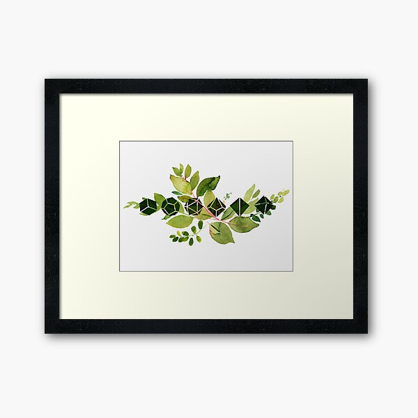 Item preview, Green Leaves & Dice designed and sold by RachelMcEwanArt.