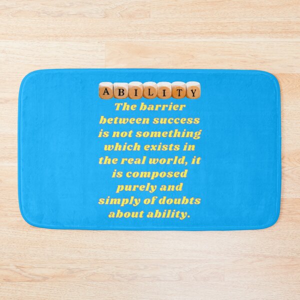 Item preview, The barrier between success is doubts about ability. designed and sold by superbtshirts.