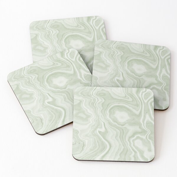 Item preview, Soft Pastel Green, Sage Green Marble designed and sold by venella.