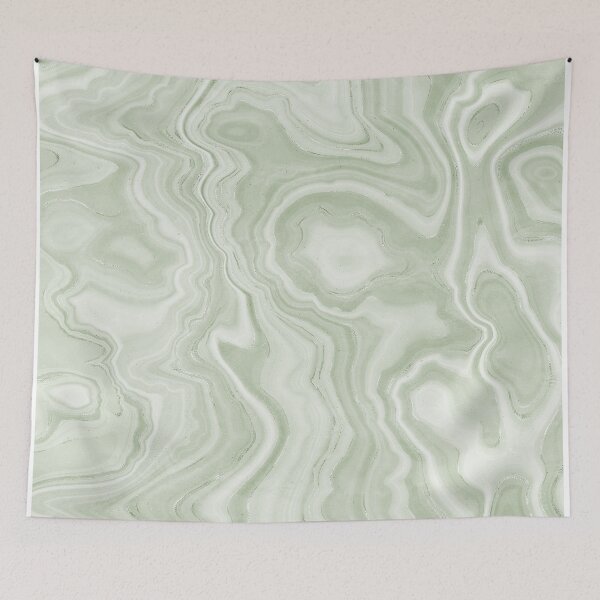 Item preview, Soft Pastel Green, Sage Green Marble designed and sold by venella.