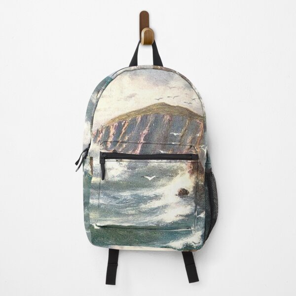 Item preview, Vintage Illustration rough sea from Malcolm's Head, Fair Isle designed and sold by yourscotland.