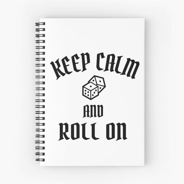 Item preview, Keep Calm and Roll On - Game Night designed and sold by molamode.