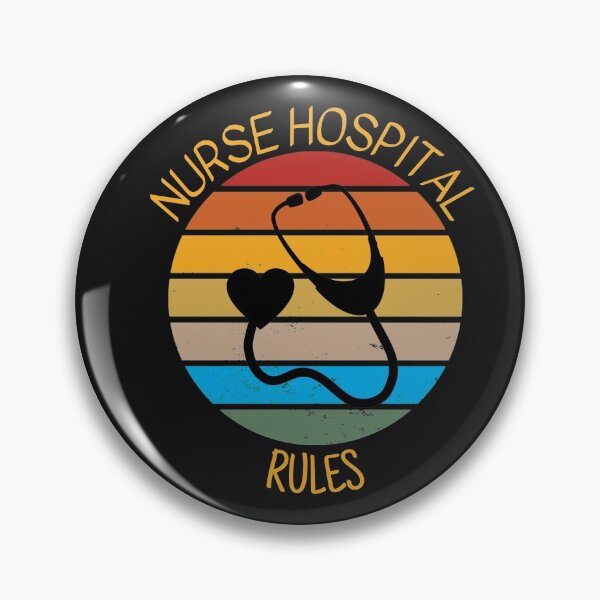 Item preview, Nurse Hospital Rules designed and sold by Davestre Designs.