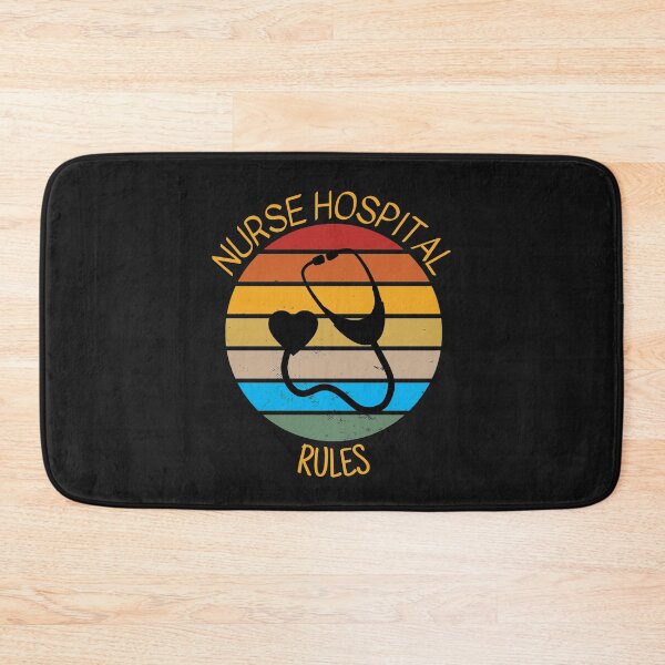 Item preview, Nurse Hospital Rules designed and sold by Davestre Designs.