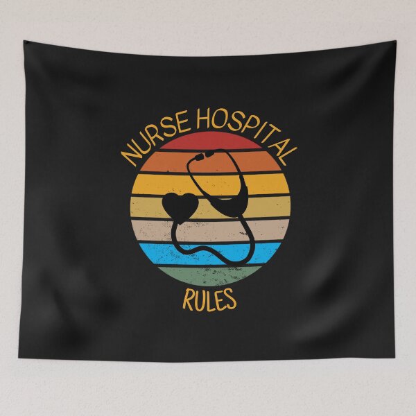 Item preview, Nurse Hospital Rules designed and sold by Davestre.