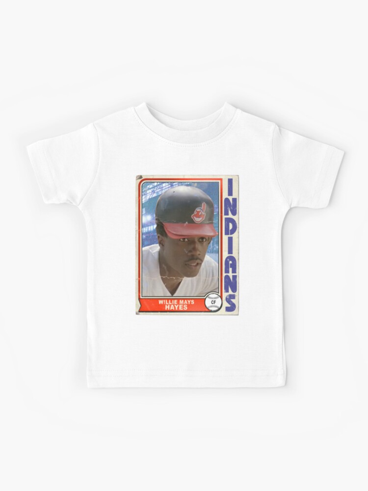 Willie Mays Hayes Retro Trading Card Kids T-Shirt for Sale by acquiesce13