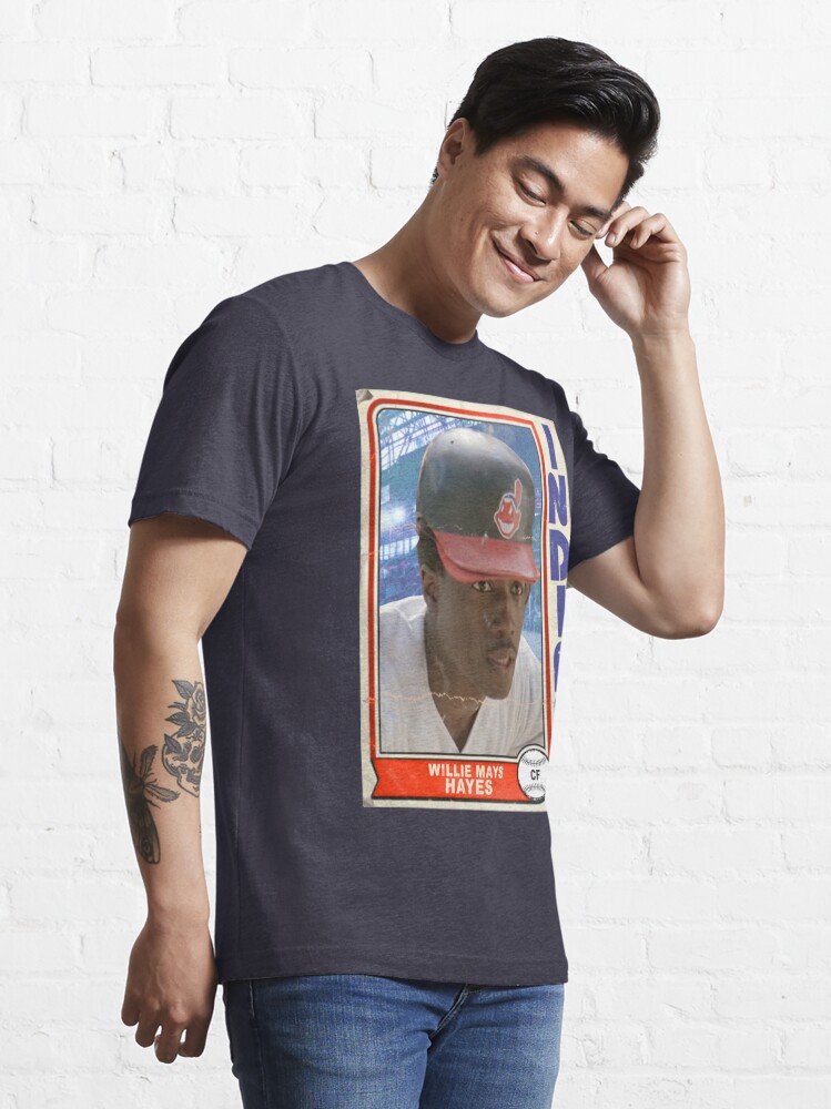 darklordpug Willie Mays Hayes Retro Trading Card Women's T-Shirt