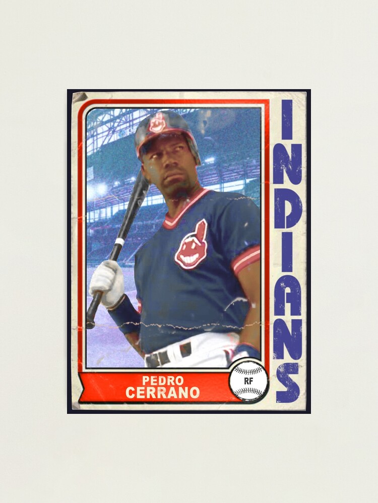 Pedro Cerrano Retro Trading Card Photographic Print for Sale by acquiesce13 Redbubble