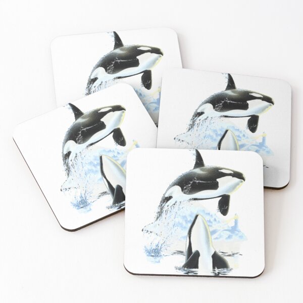 Item preview, Killer whale flies or jumps, Killer whale, loves the ocean designed and sold by sergiuvechiu.