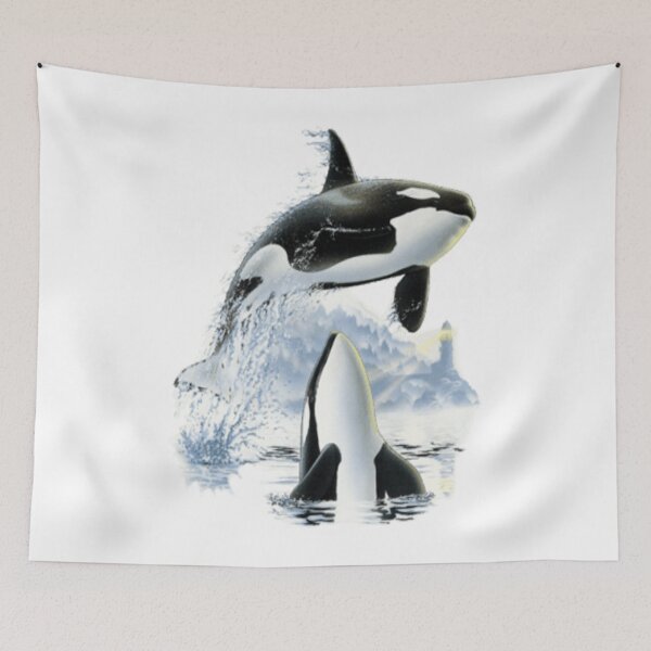 Item preview, Killer whale flies or jumps, Killer whale, loves the ocean designed and sold by sergiuvechiu.
