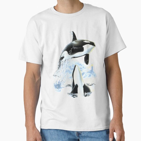 Item preview, Killer whale flies or jumps, Killer whale, loves the ocean designed and sold by sergiuvechiu.