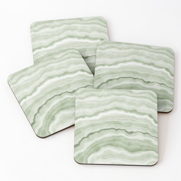 Item preview, Soft Pastel Green, Sage Green Marble designed and sold by venella.