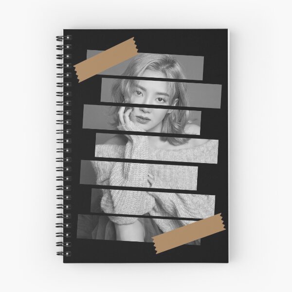 Item preview, Kim Hyo yeon Girls Generation SNSD Hyoyeon Korean Kpop Monochrome Stripe Design designed and sold by Piosenka Art.