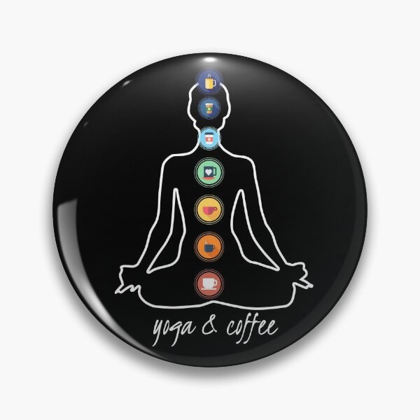 Item preview, Yoga and Coffee Chakra Chart designed and sold by dibeja.