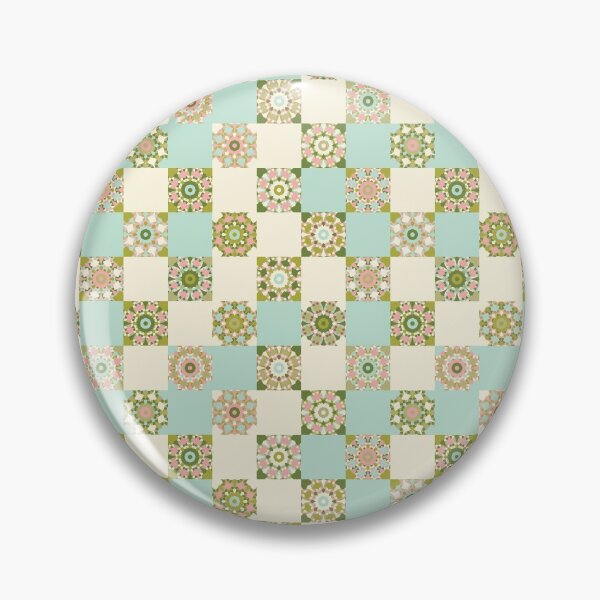 Item preview, Abstract Flower Patchwork Pattern Artwork 01 Color 01 designed and sold by Stefanie Boike.