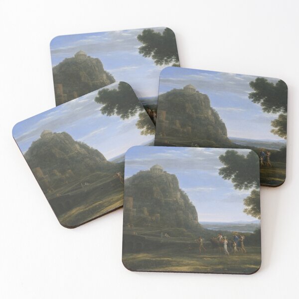 Item preview, View of Delphi with a ProcessionDate: 1673  Artist: Claude Gellée, called Claude Lorrain French, 1600-1682 designed and sold by ElishaKayne.