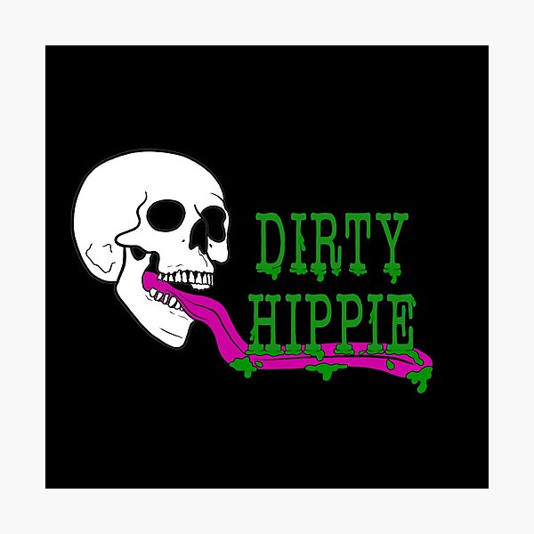 Dirty hippie Photographic Print