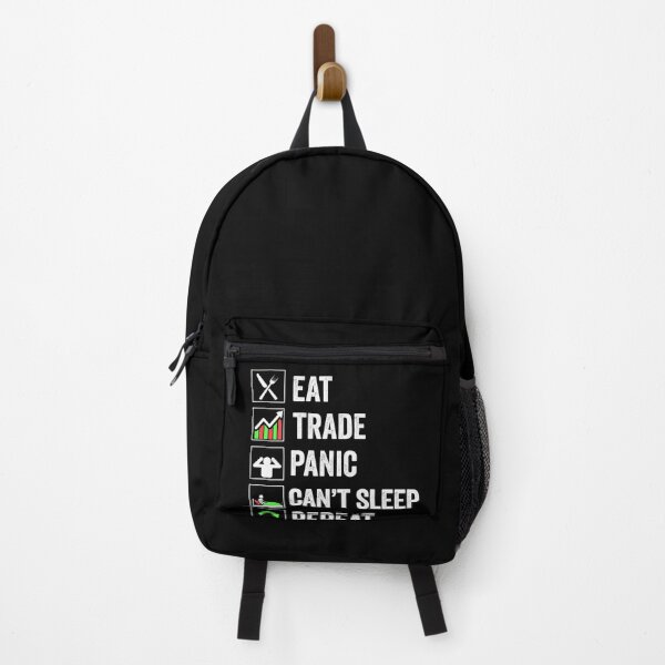 Item preview, Stock Exchange Gift Eat Trade Panic Can't Sleep Repeat designed and sold by Mesyo.