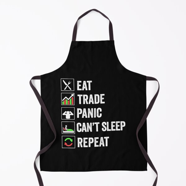 Item preview, Stock Exchange Gift Eat Trade Panic Can't Sleep Repeat designed and sold by Mesyo.