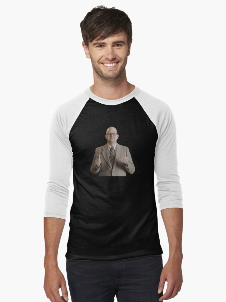 Aperçu 1 sur 3. T-shirt baseball manches ¾ avec l'œuvre colin robinson créée et vendue par RoyalNadja.