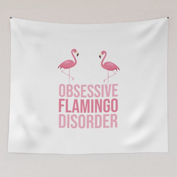 Item preview, Obsessive Flamingo Disorder designed and sold by print hasan.