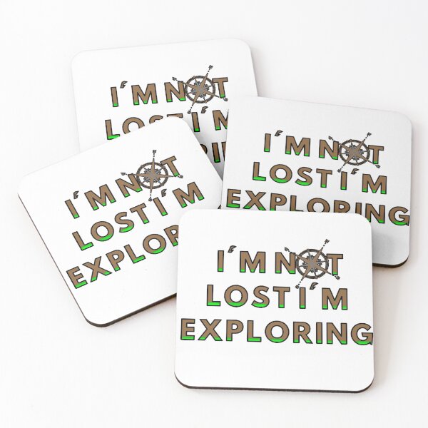 Item preview, I'm not lost I'm exploring designed and sold by Zip-Zup.