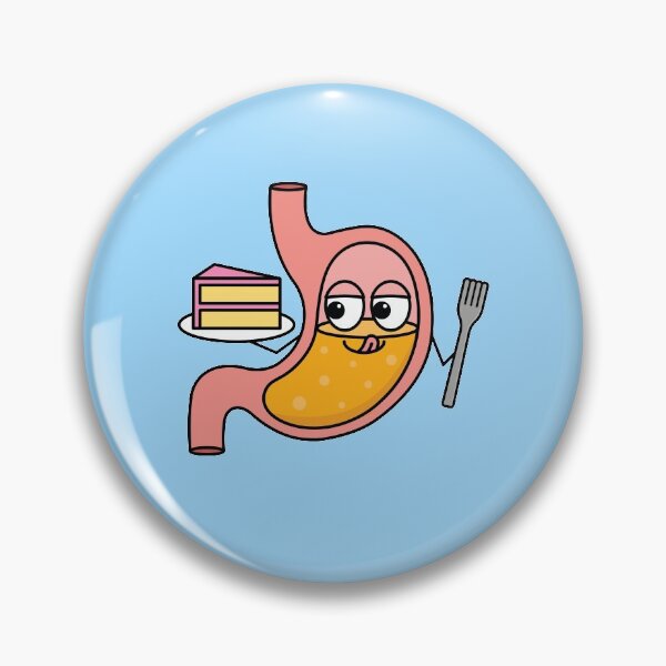 Item preview, Stomach Cake - Pun - Wordplay designed and sold by ambertanderes.