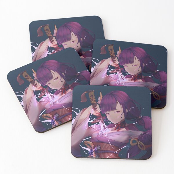 Item preview, Baal's portrait | Genshin Impact designed and sold by Reigill.