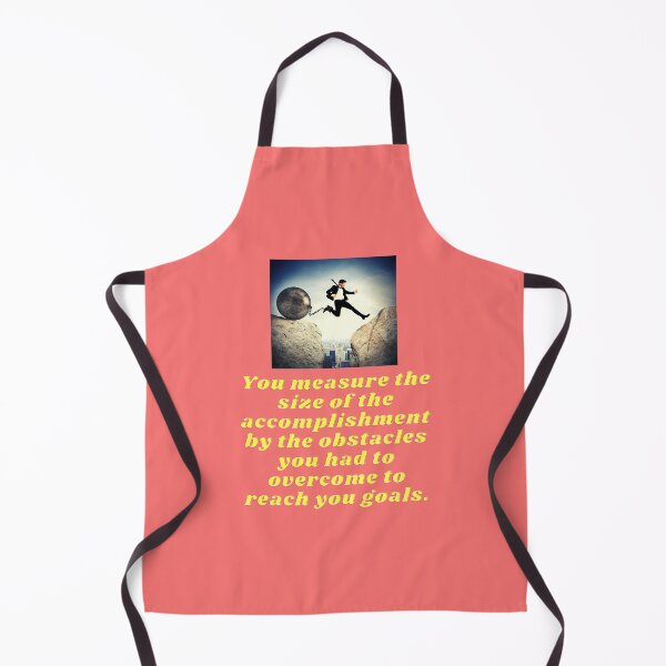 Item preview, Measure the size of the accomplishment by the obstacles. designed and sold by superbtshirts.
